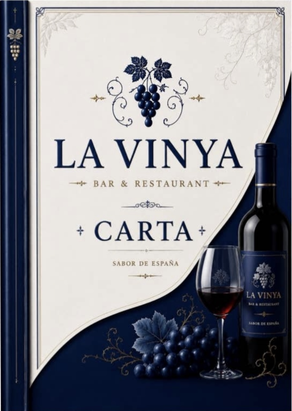 La Vinya Bar & Restaurante menu cover